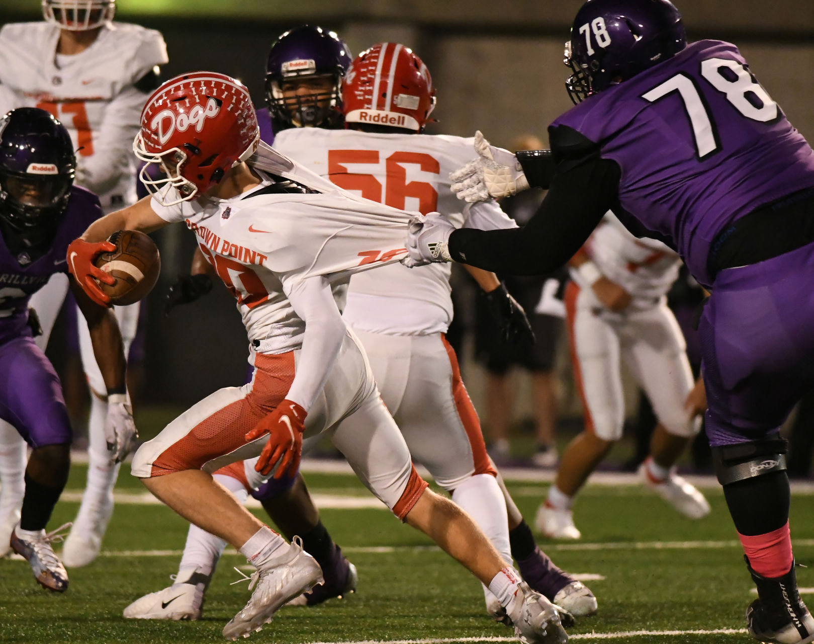 6A football sectional semifinal: Crown Point vs. Merrillville (notebook)
